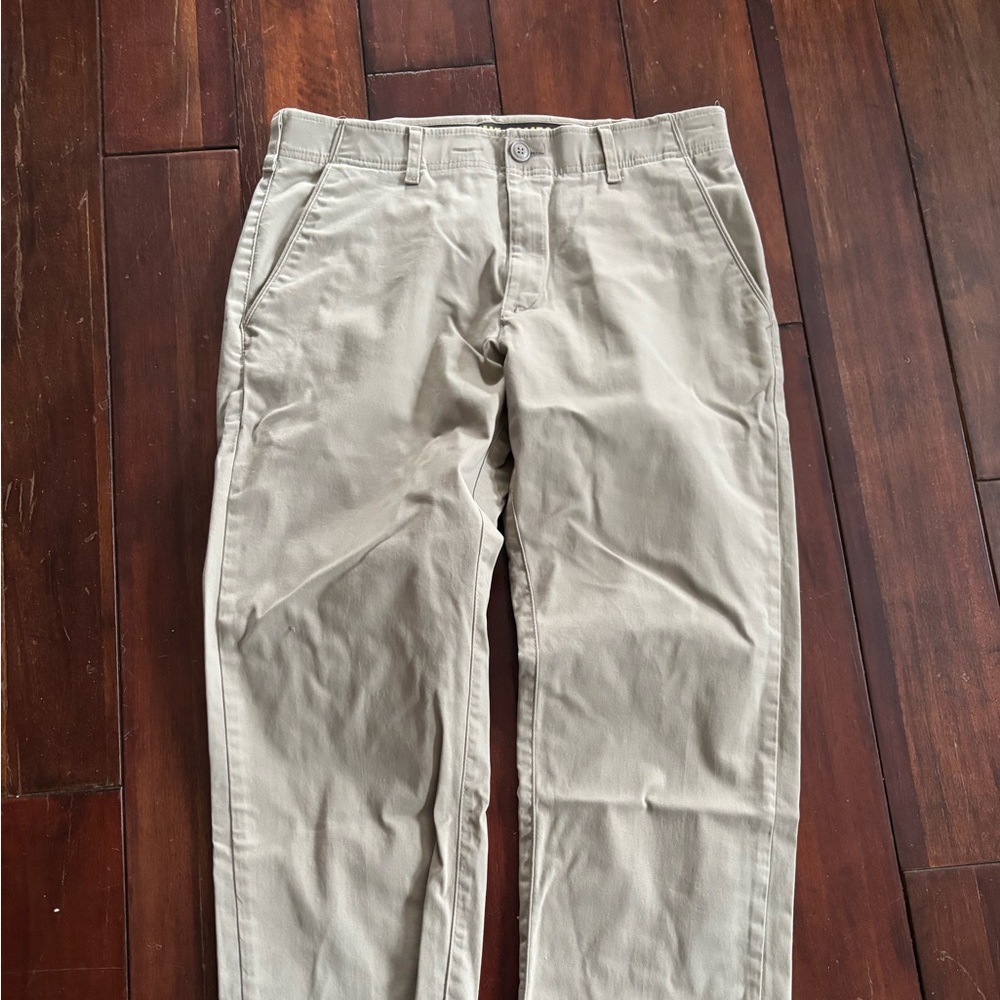 Lee Men's Khaki Extreme Comfort straight fit